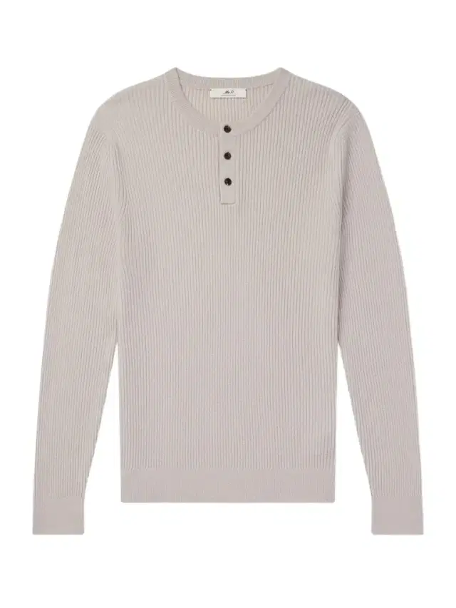 MR P. Ribbed Wool and Cashmere Henley Sweater - Men