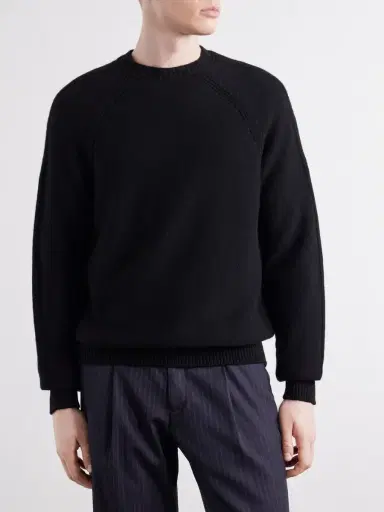 Inis Meáin Wool Sweater - Men | Thumbnail 3