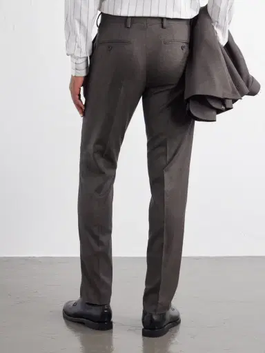 MR P. Luxe Slim-Leg Wool and Silk-Blend Trousers - Men | Thumbnail 4 MR P. Luxe Slim-Leg Wool and Silk-Blend Trousers - Men | Thumbnail 4
