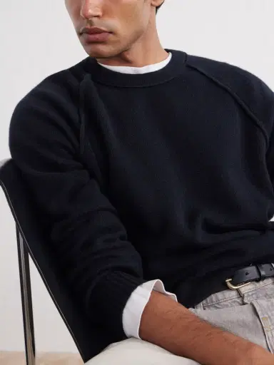 James Perse Cashmere Sweater - Men | Thumbnail 5 James Perse Cashmere Sweater - Men | Thumbnail 5