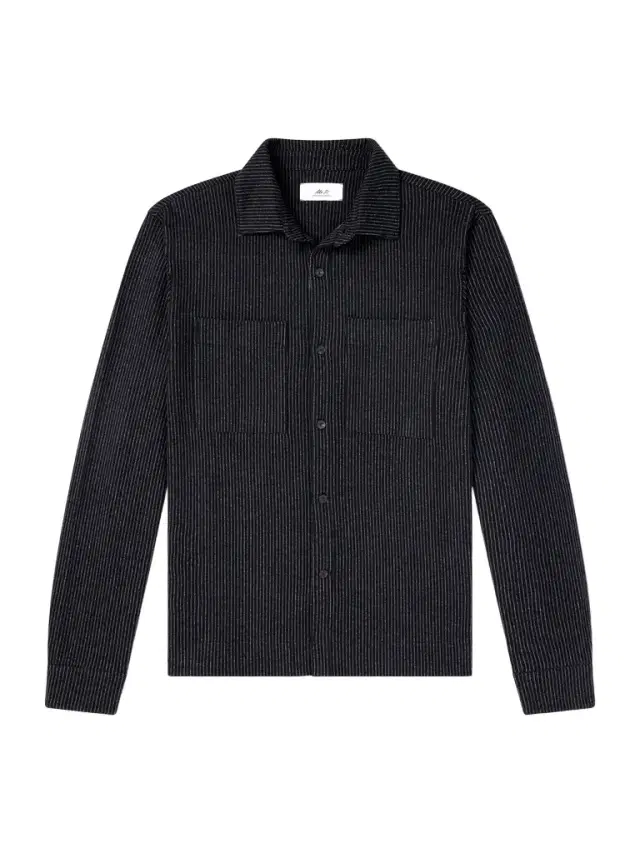 MR P. Pinstriped Cotton-Blend Jersey Shirt - Men