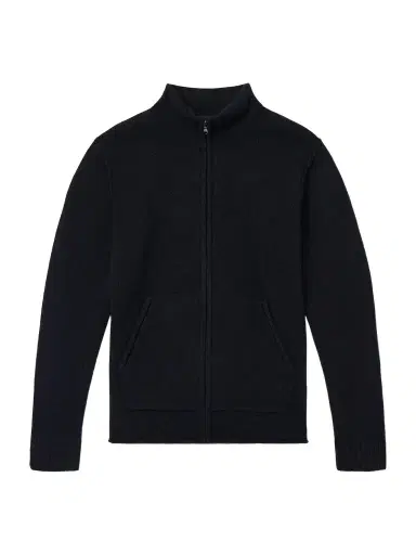 James Perse Cashmere Zip-Up Cardigan - Men | Thumbnail 1 James Perse Cashmere Zip-Up Cardigan - Men | Thumbnail 1