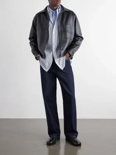 Loewe Striped Cotton-Poplin Shirt - Men | Thumbnail 2 Loewe Striped Cotton-Poplin Shirt - Men | Thumbnail 2