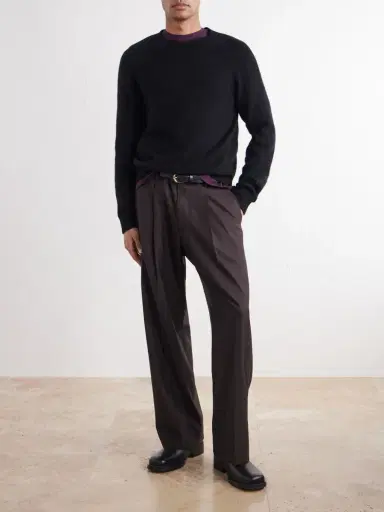 NN07 Kay 10037 Straight-Leg Pleated Woven Trousers - Men | Thumbnail 2