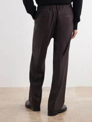NN07 Kay 10037 Straight-Leg Pleated Woven Trousers - Men | Thumbnail 4