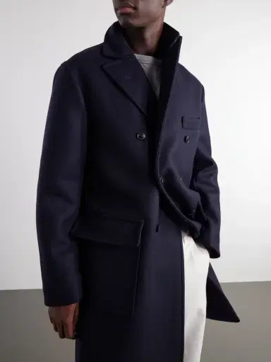 Fortela Manteco Serwilliam1 Double-Breasted Wool Coat - Men | Thumbnail 5