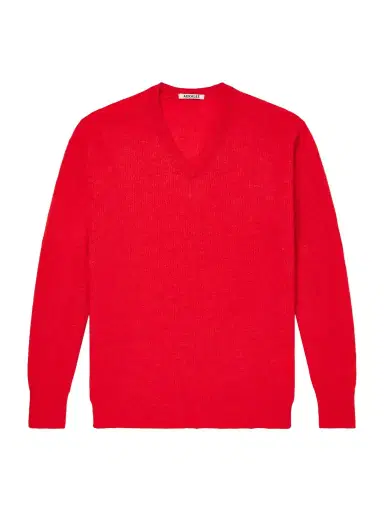 Auralee Alpaca-Blend Sweater - Men | Thumbnail 1 Auralee Alpaca-Blend Sweater - Men | Thumbnail 1