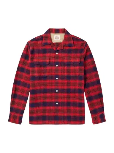 Fortela Baker Camp-Collar Checked Cotton Shirt - Men | Thumbnail 1
