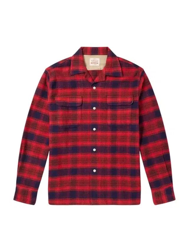 Fortela Baker Camp-Collar Checked Cotton Shirt - Men