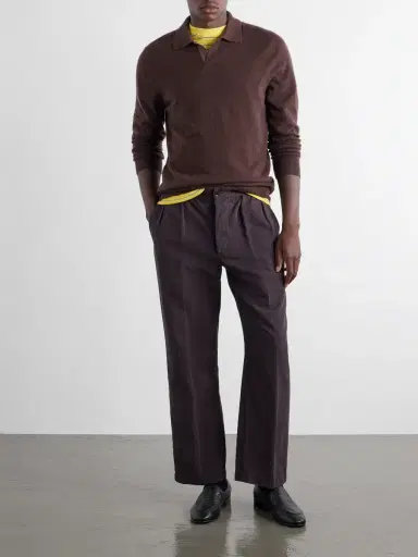 MR P. Cashmere Polo Sweater - Men | Thumbnail 2