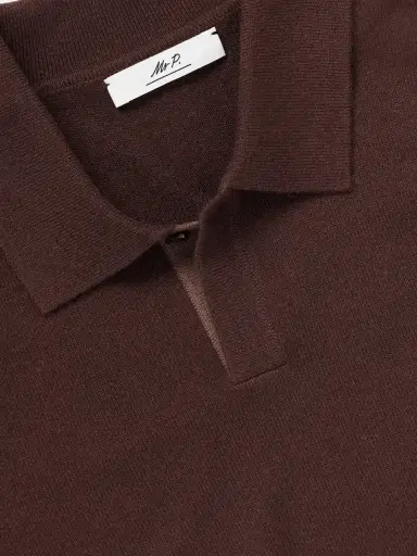 MR P. Cashmere Polo Sweater - Men | Thumbnail 6
