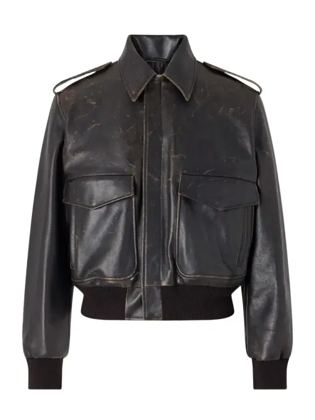 Jil Sander Leather Aviator Jacket - Men