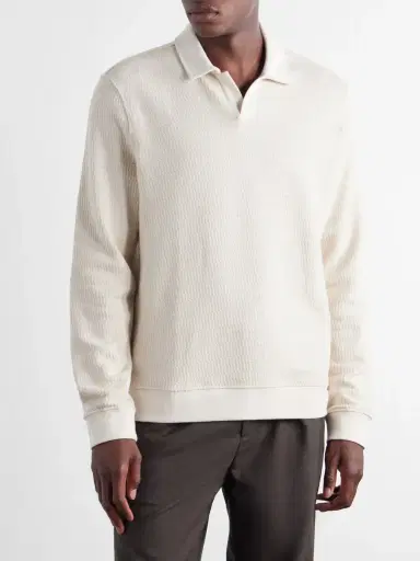 MR P. Cotton Polo Sweater - Men | Thumbnail 3 MR P. Cotton Polo Sweater - Men | Thumbnail 3