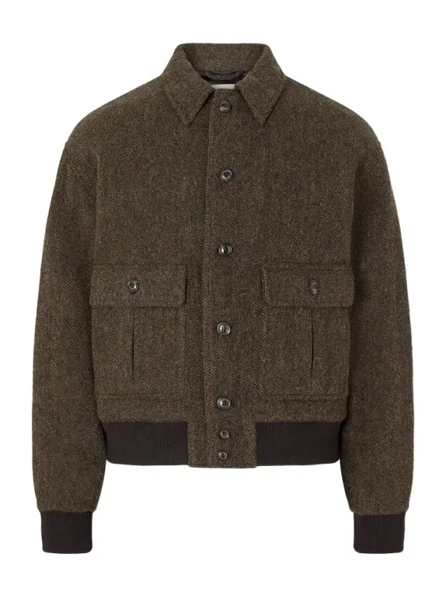 Valstar Colin Virgin Wool Bomber Jacket - Men