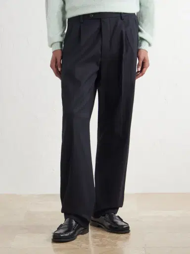 NN07 Robin 10076 Straight-Leg Organic Stretch-Cotton Dobby Trousers - Men | Thumbnail 3