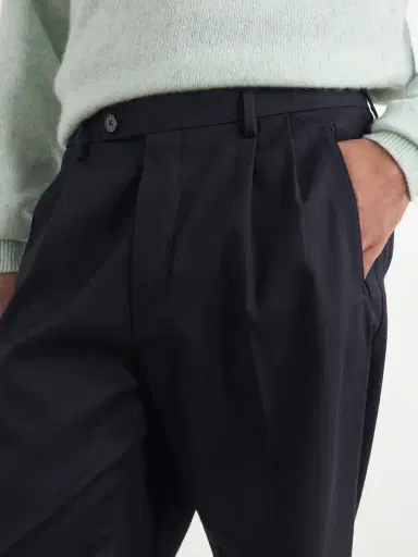 NN07 Robin 10076 Straight-Leg Organic Stretch-Cotton Dobby Trousers - Men | Thumbnail 5