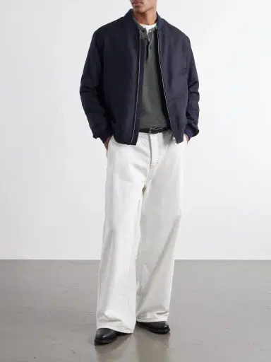 MR P. Striped Wool-Twill Bomber Jacket - Men | Thumbnail 2 MR P. Striped Wool-Twill Bomber Jacket - Men | Thumbnail 2