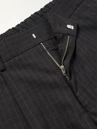 NN07 Kay 10037 Straight-Leg Pleated Pinstriped Woven Trousers - Men | Thumbnail 6 NN07 Kay 10037 Straight-Leg Pleated Pinstriped Woven Trousers - Men | Thumbnail 6