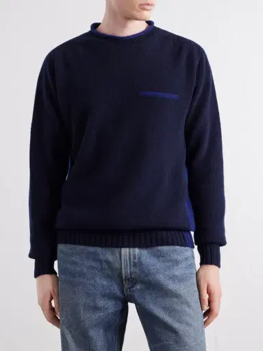 Inis Meáin Wool Sweater - Men | Thumbnail 3