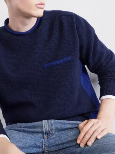 Inis Meáin Wool Sweater - Men | Thumbnail 5