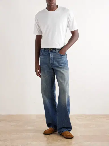 Auralee Seamless Cotton-Jersey T-Shirt - Men | Thumbnail 2