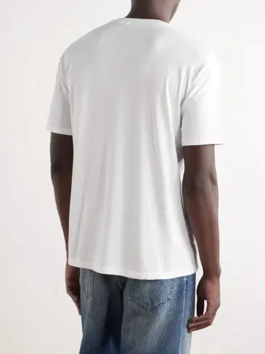 Auralee Seamless Cotton-Jersey T-Shirt - Men | Thumbnail 4