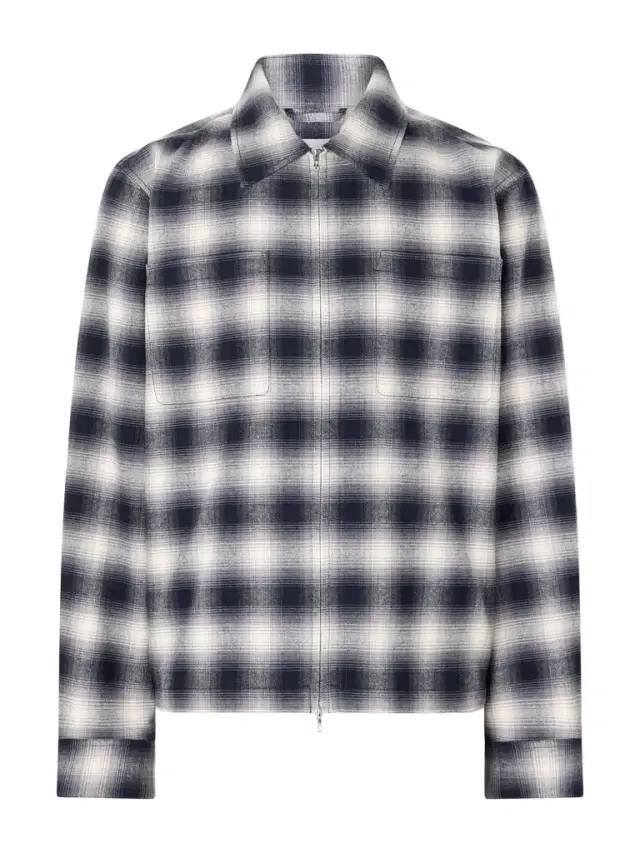 Corridor Zoclao Checked Zip-Up Cotton Jacket - Men