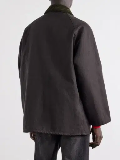 A.PRESSE Corduroy-Trimmed Cotton-Blend Jacket - Men | Thumbnail 4
