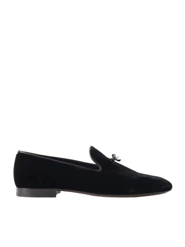 Tom Ford Scott Bow-Detailed Velvet Loafers - Men