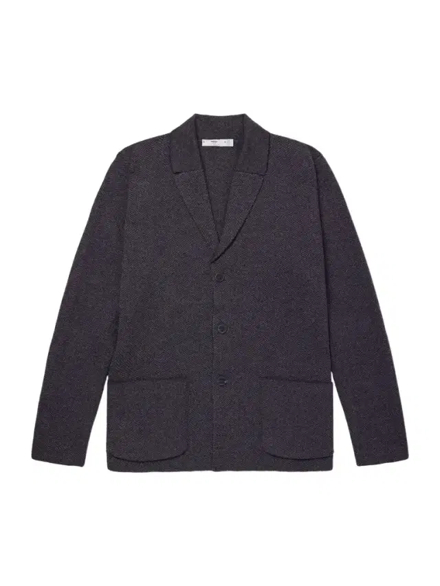 Inis Meáin Herringbone Merino Wool Cardigan - Men