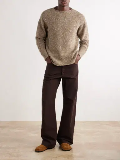 Auralee Wool Sweater - Men | Thumbnail 2 Auralee Wool Sweater - Men | Thumbnail 2