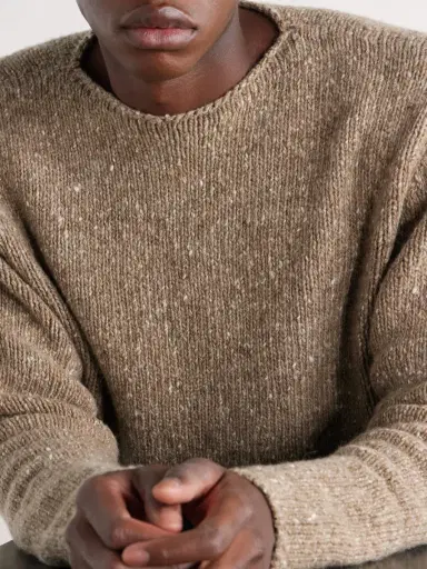 Auralee Wool Sweater - Men | Thumbnail 5 Auralee Wool Sweater - Men | Thumbnail 5