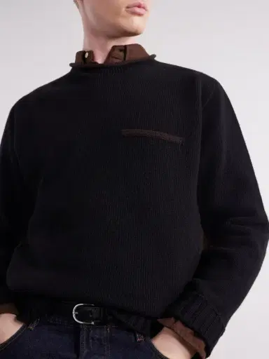 Inis Meáin Lambswool Sweater - Men | Thumbnail 5