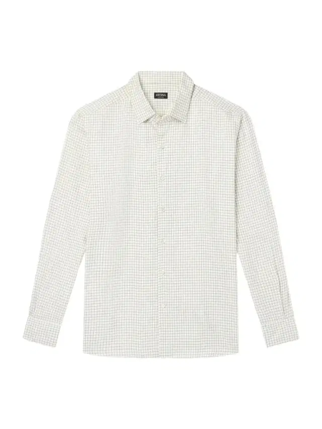 Zegna Checked Silk-Twill Shirt - Men