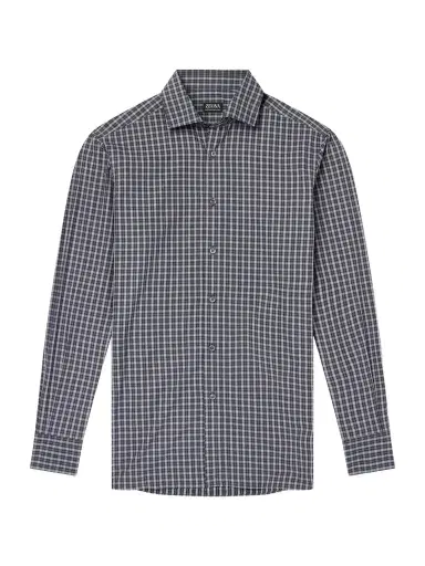 Zegna Centoquaranta Checked Cotton-Twill Shirt - Men | Thumbnail 1