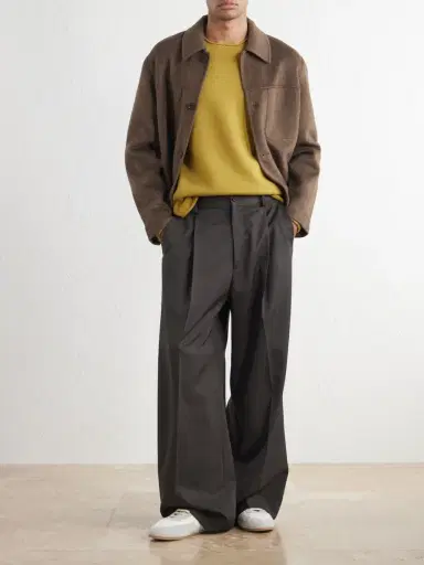 Inis Meáin Merino Wool and Linen-Blend Sweater - Men | Thumbnail 2