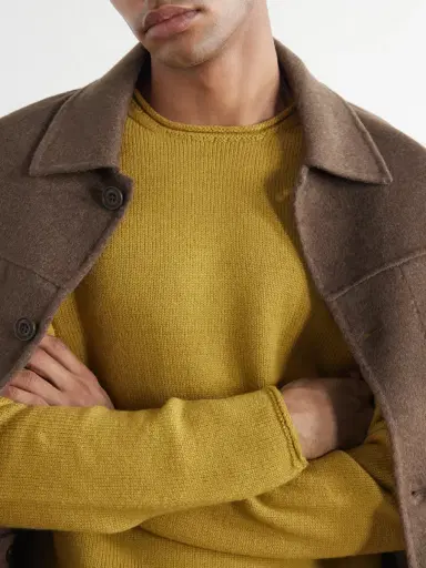 Inis Meáin Merino Wool and Linen-Blend Sweater - Men | Thumbnail 5