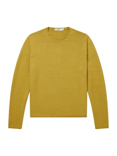 Inis Meáin Merino Wool and Linen-Blend Sweater - Men | Thumbnail 1