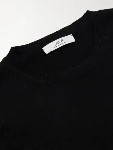 MR P. Knitted Cashmere T-Shirt - Men | Thumbnail 6