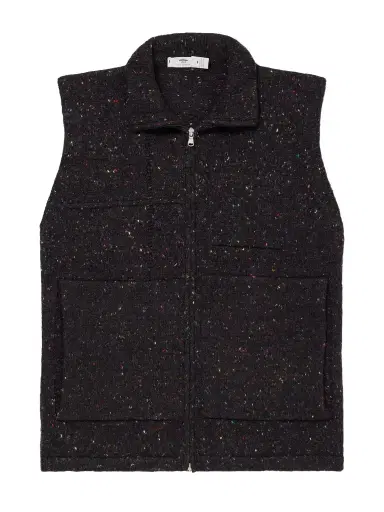 Inis Meáin Lifeline Wool and Cashmere-Blend Gilet - Men | Thumbnail 1