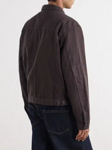 3sixteen Trucker Garment Dyed Cotton-Twill Jacket - Men | Thumbnail 4 3sixteen Trucker Garment Dyed Cotton-Twill Jacket - Men | Thumbnail 4