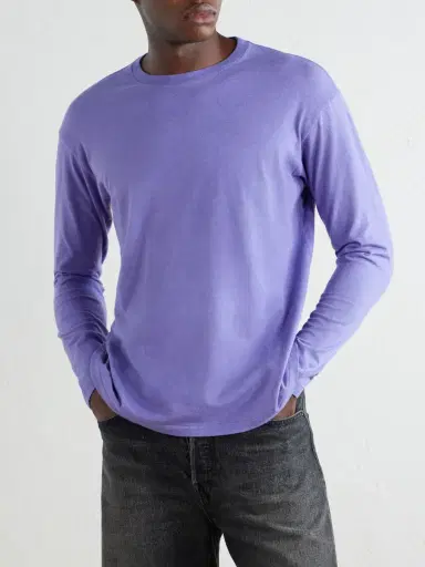 Auralee Cotton-Jersey T-Shirt - Men | Thumbnail 3 Auralee Cotton-Jersey T-Shirt - Men | Thumbnail 3