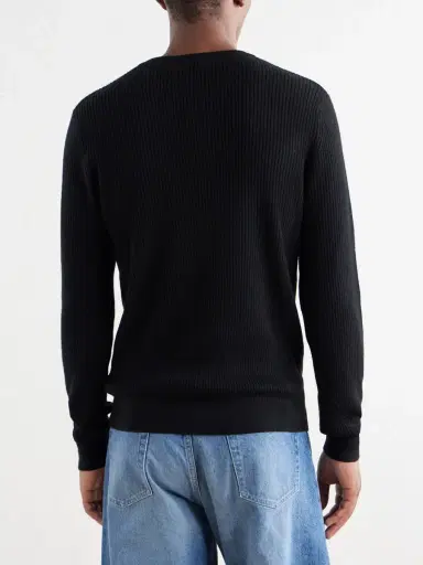 MR P. Ribbed Wool and Cashmere Henley Sweater - Men | Thumbnail 4 MR P. Ribbed Wool and Cashmere Henley Sweater - Men | Thumbnail 4