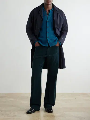 Inis Meáin Merino Wool and Linen-Blend Cardigan - Men | Thumbnail 2