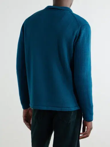 Inis Meáin Merino Wool and Linen-Blend Cardigan - Men | Thumbnail 4