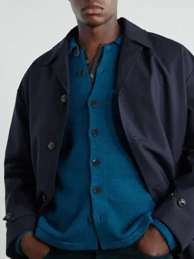 Inis Meáin Merino Wool and Linen-Blend Cardigan - Men | Thumbnail 5