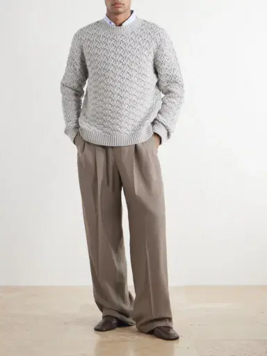 Valentino Garavani Wool and Cashmere-Blend Sweater - Men | Thumbnail 2 Valentino Garavani Wool and Cashmere-Blend Sweater - Men | Thumbnail 2