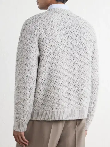 Valentino Garavani Wool and Cashmere-Blend Sweater - Men | Thumbnail 4 Valentino Garavani Wool and Cashmere-Blend Sweater - Men | Thumbnail 4