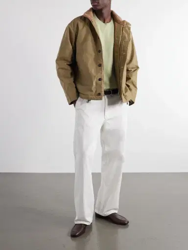 Fortela Deck Wool Fleece-Lined Cotton-Canvas Jacket - Men | Thumbnail 2 Fortela Deck Wool Fleece-Lined Cotton-Canvas Jacket - Men | Thumbnail 2