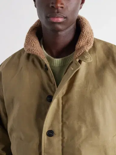 Fortela Deck Wool Fleece-Lined Cotton-Canvas Jacket - Men | Thumbnail 5 Fortela Deck Wool Fleece-Lined Cotton-Canvas Jacket - Men | Thumbnail 5